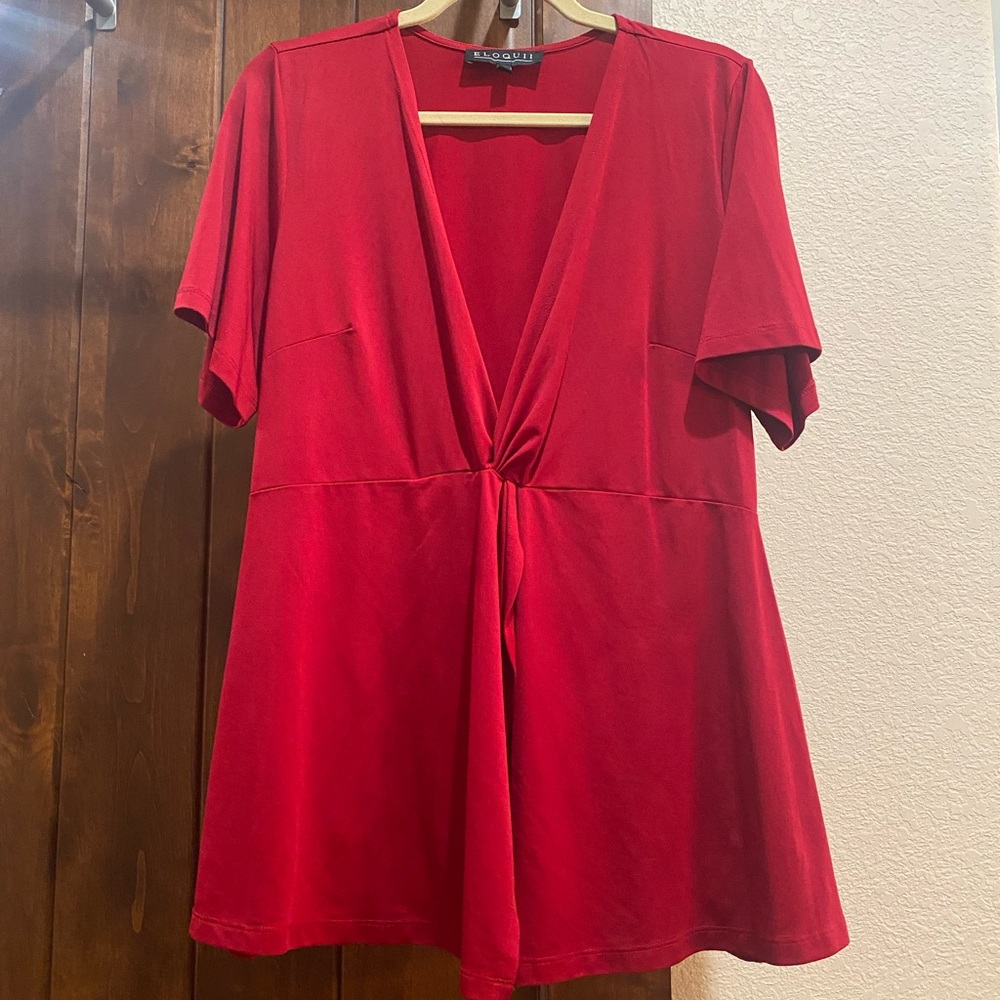 Eloquii A Line Blouse